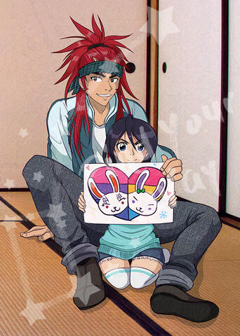 RenRuki for Bleach Pride Zine
