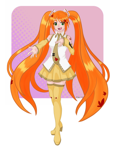 Autumn Hatsune Miku Design