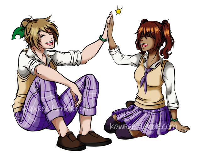 Mascot Character Concept: School Uniform