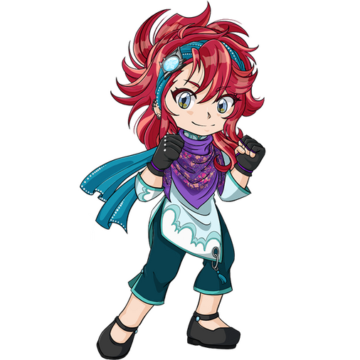 Yrena [Genshin OC] Chibi