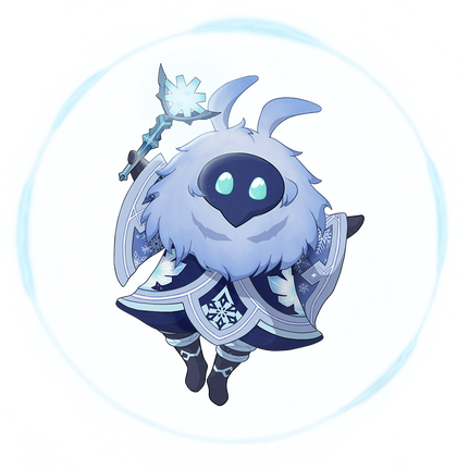 Abyss Mage Mascot for Cryo Zine