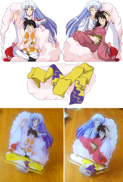 Double-sided Standee for SessRin Zine