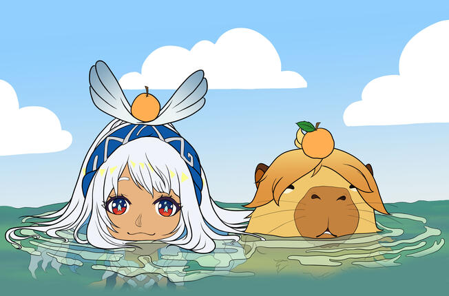 Mualani Promo for HEART Teyvat