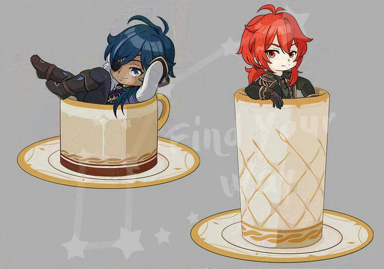 Bartender Event Kaeya and Diluc