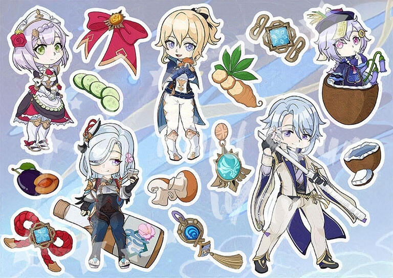 March Birthdays Stickersheet