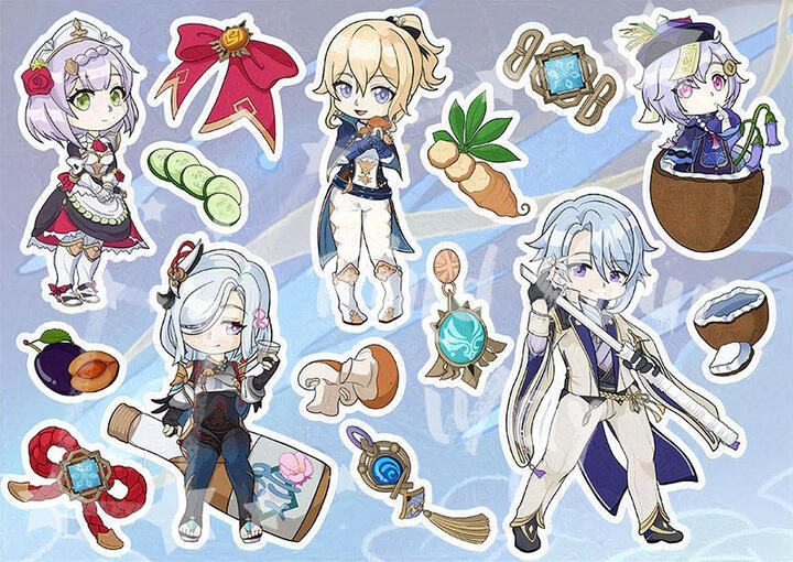 March Birthdays Stickersheet