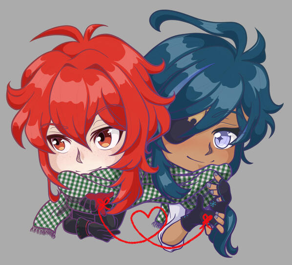 Cozy Scarf for Solstice Exchange in a server