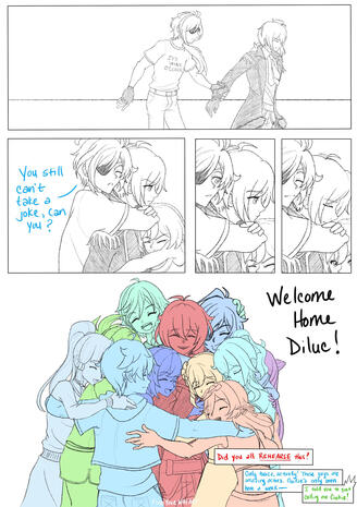 Diluc Homecoming Comic 03