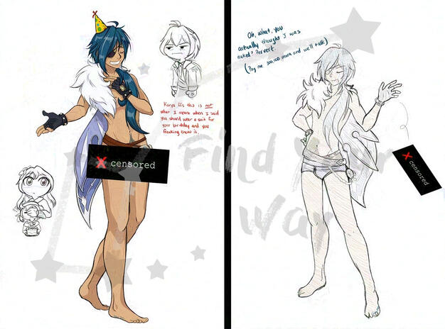 Birthday Suit? Instructions Unclear