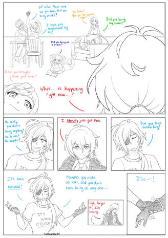 Diluc Homecoming Comic 02